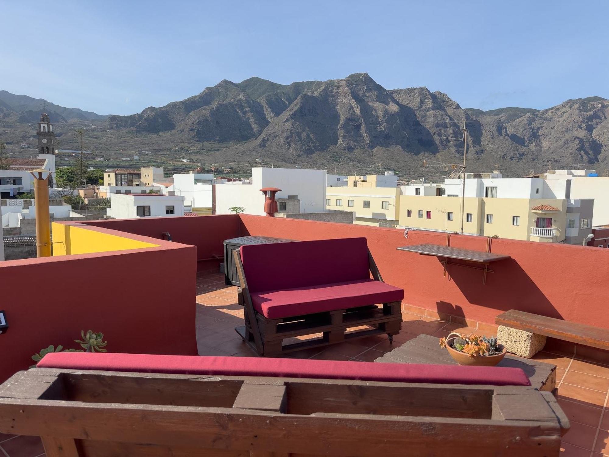 Tenohomes Rustic House With Terrace & Nature Views Buenavista Del Norte Exterior foto