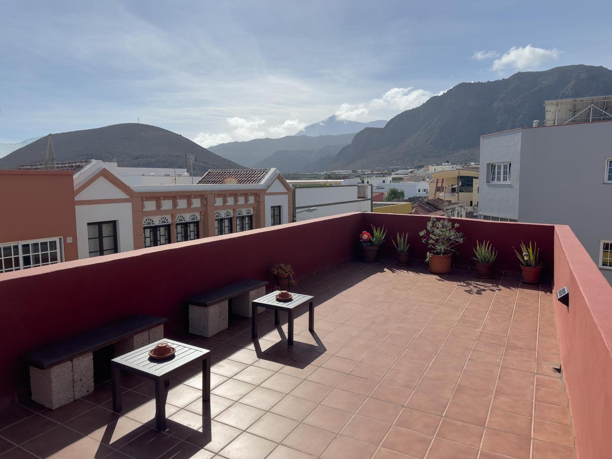Tenohomes Rustic House With Terrace & Nature Views Buenavista Del Norte Exterior foto