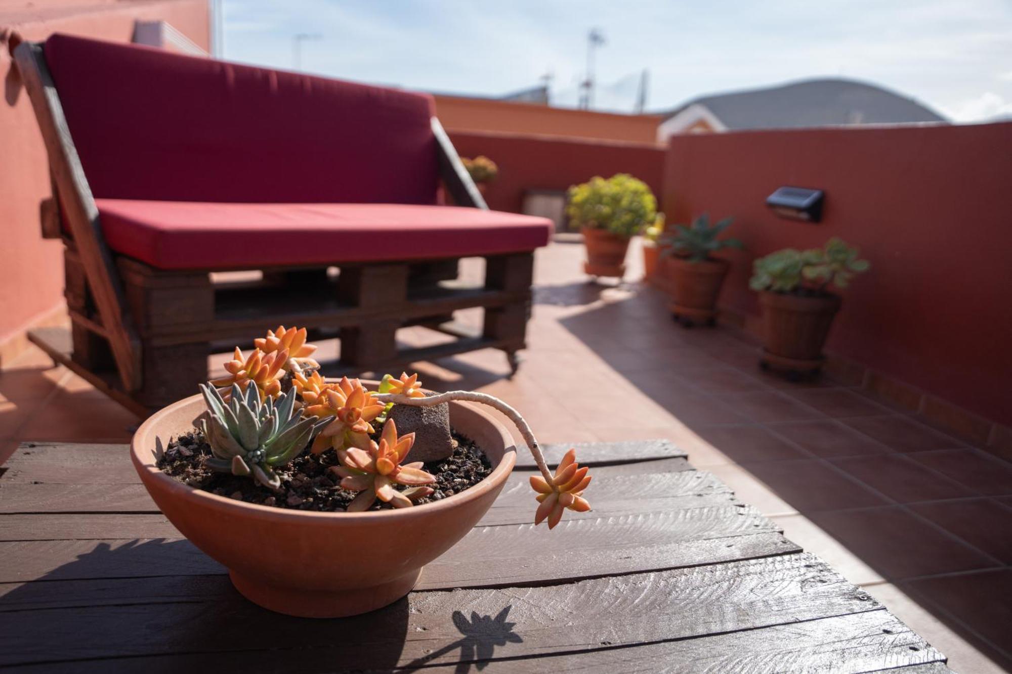 Tenohomes Rustic House With Terrace & Nature Views Buenavista Del Norte Exterior foto