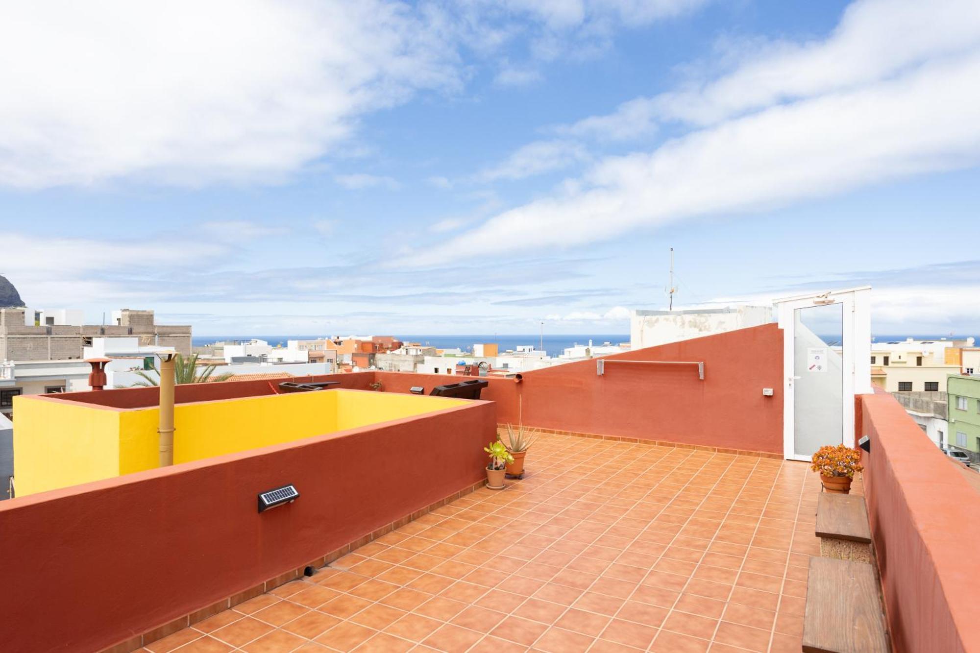Tenohomes Rustic House With Terrace & Nature Views Buenavista Del Norte Exterior foto